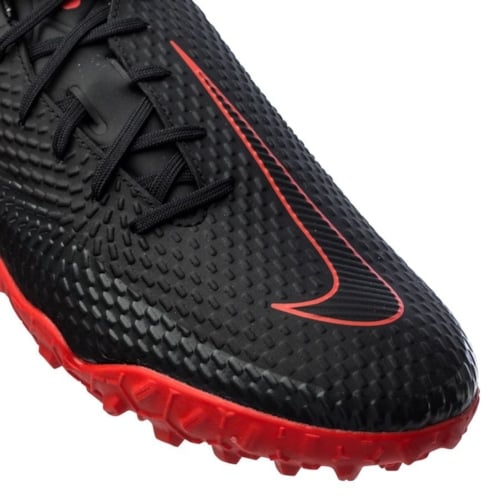 Nike Phantom GT Academy TF Black X Chile Red - Black/Chile Red/Dark Smoke Grey